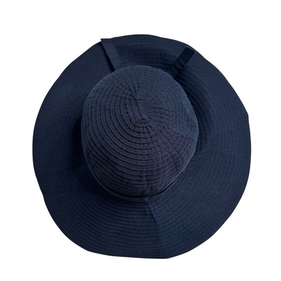 SUNDAY AFTERNOON Beach Hat Navy Blue One Size Womens UPF 50 Packable Chin Strap - Picture 7 of 9